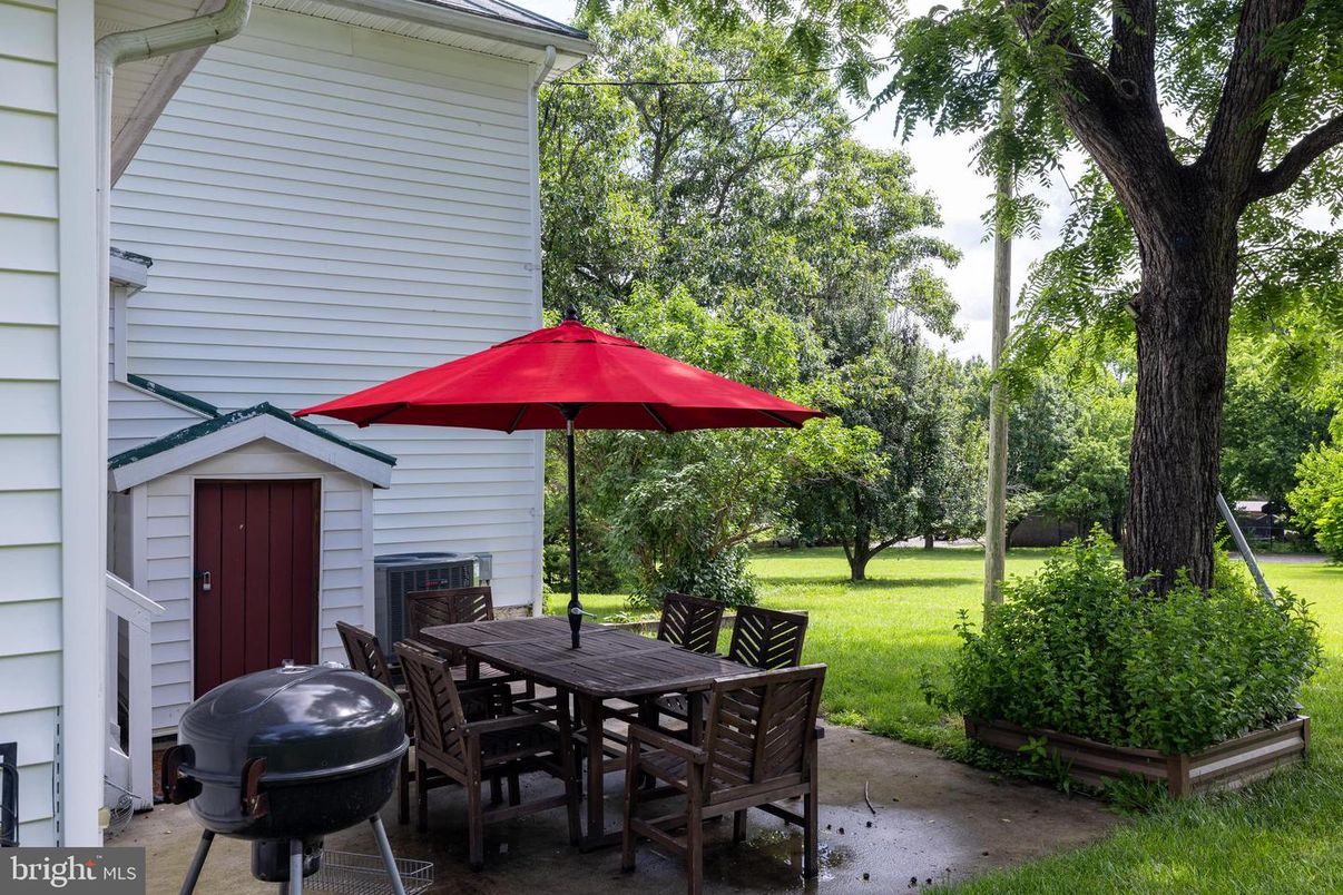 Backyard, Exterior, Fireplace