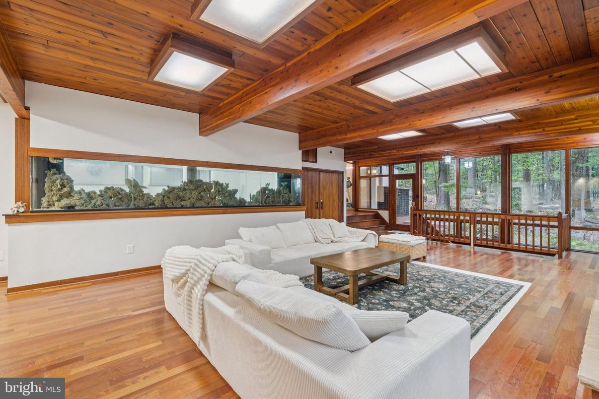 Interior, Living room, Wooden Beams, Wooden Ceilings, Wood Texture Flooring