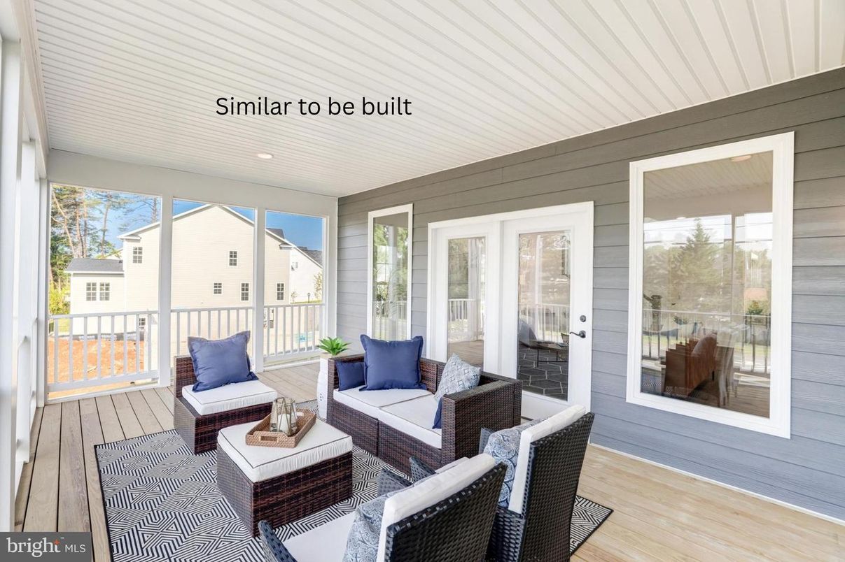 Exterior, Wood Texture Flooring