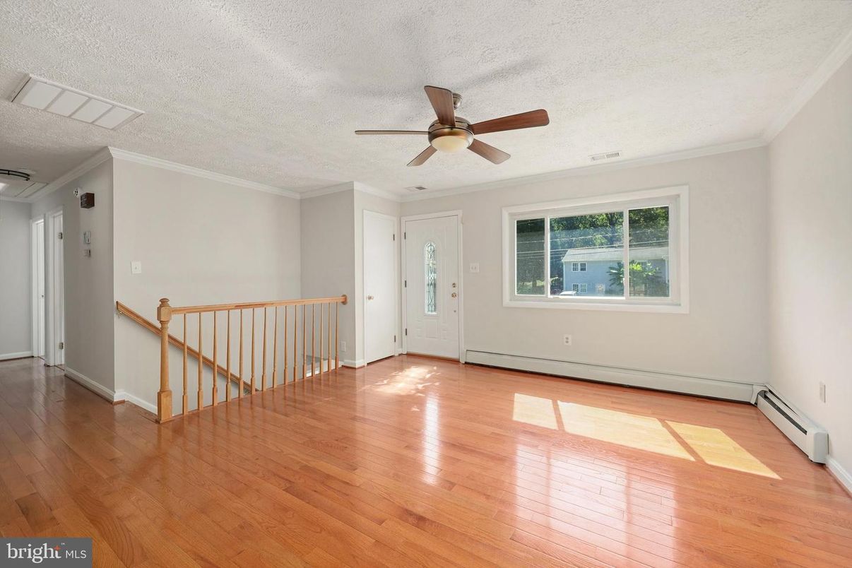 Empty room, Interior, Wood Texture Flooring