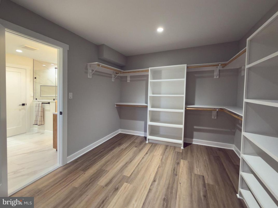 Interior, Recessed Lighting, Walk-in Closets, Wood Texture Flooring