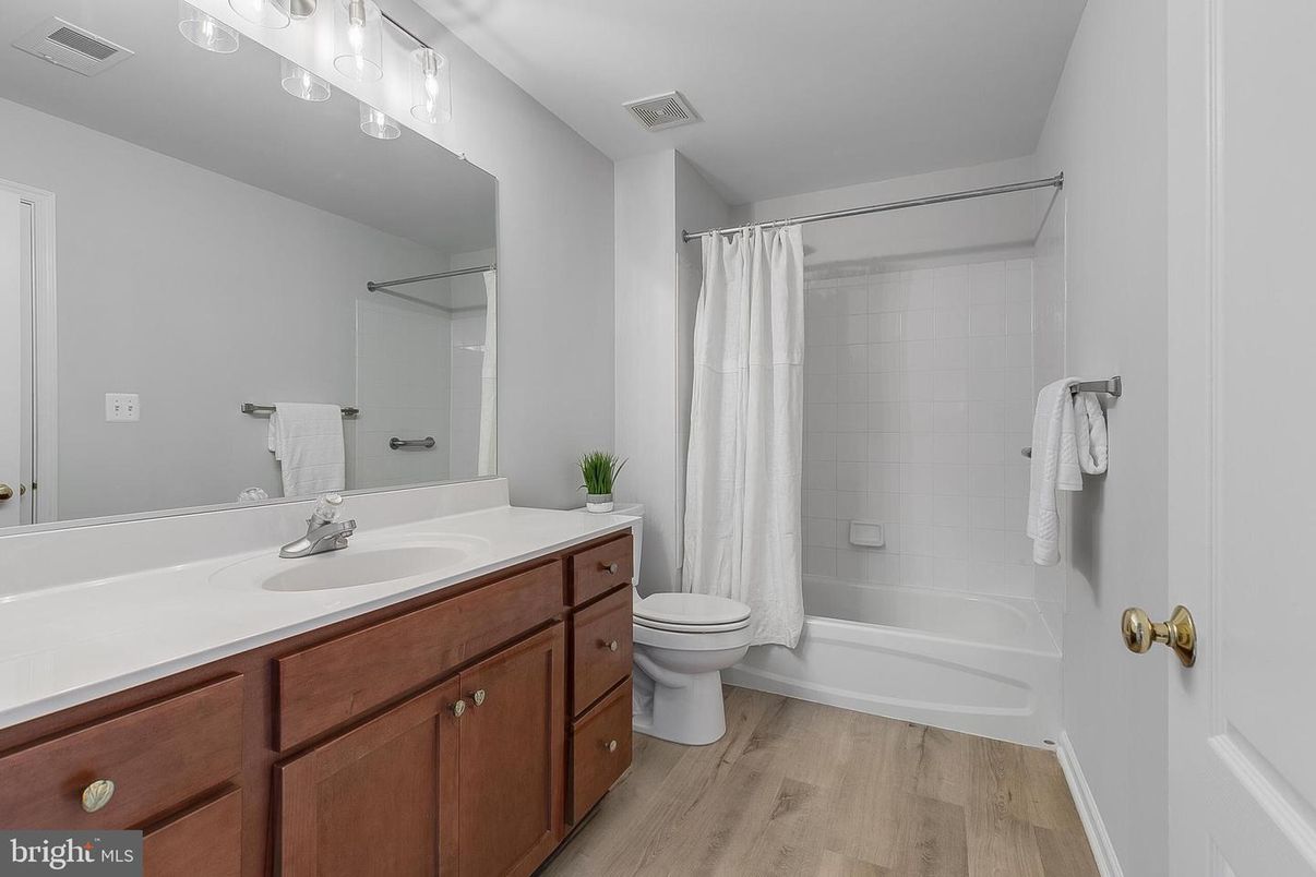 Bathroom, Interior, Wood Texture Flooring