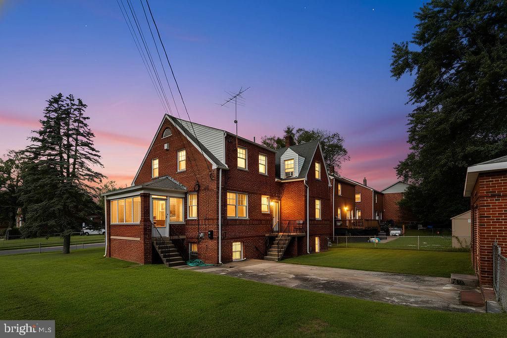 Backyard, Exterior, Facade, Brick Facade, Tudor Revival