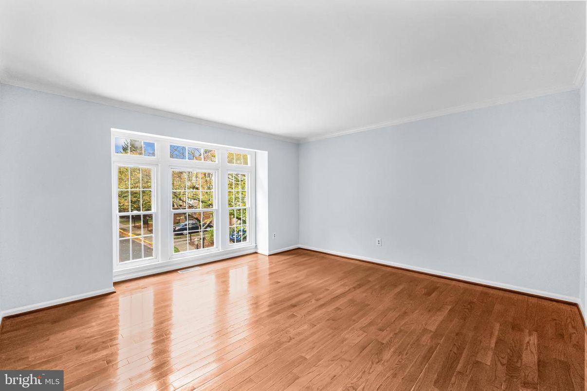 Empty room, Interior, Wood Texture Flooring