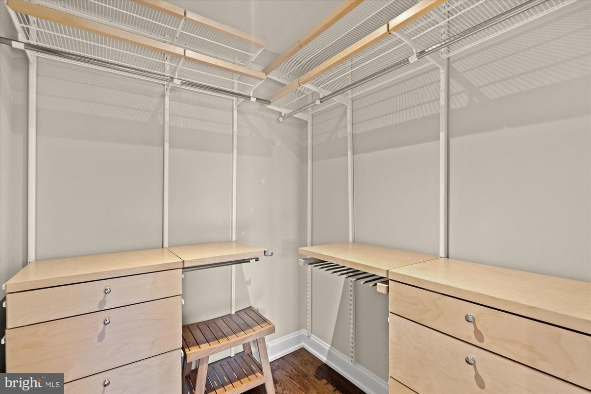 Interior, Walk-in Closets, Wood Texture Flooring