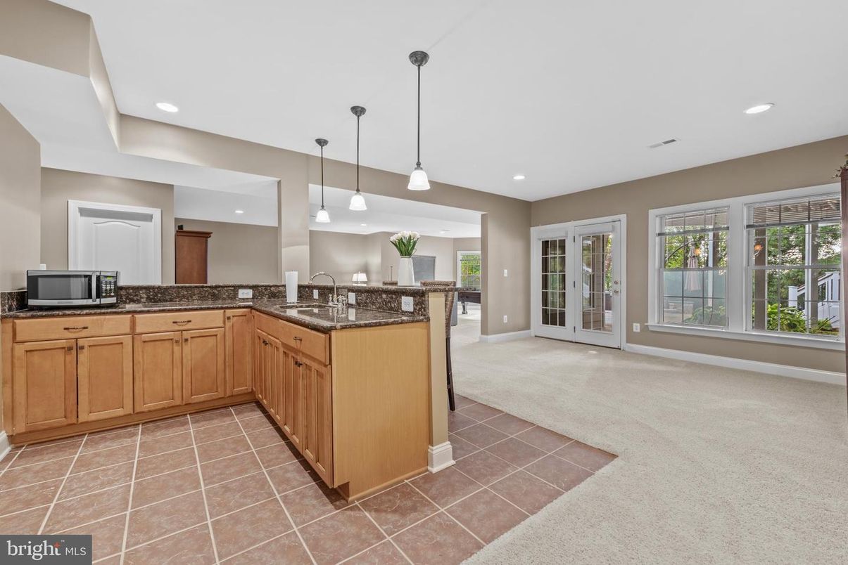 Interior, Kitchen, Pendant Lights, Recessed Lighting