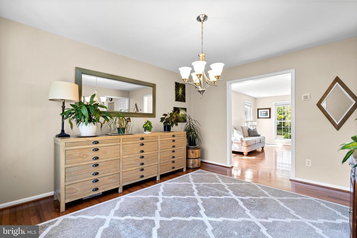 Chandelier, Interior, Wood Texture Flooring