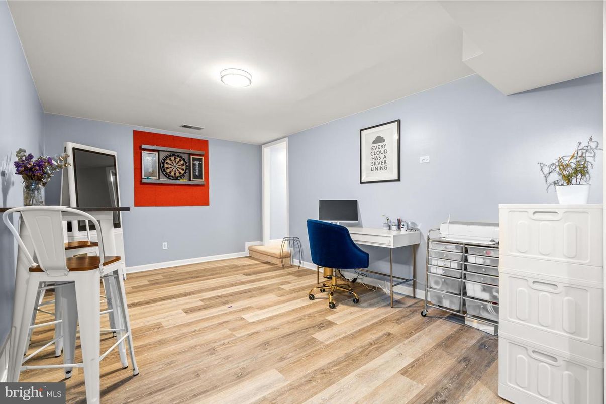 Home Office, Interior, Wood Texture Flooring