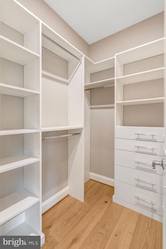 Interior, Walk-in Closets, Wood Texture Flooring