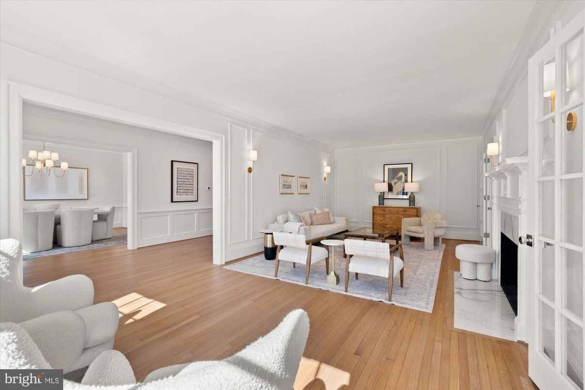 Chandelier, Fireplace, Interior, Living room, Wood Texture Flooring