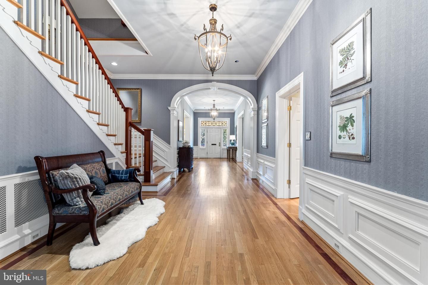 Chandelier, Interior, Pendant Lights, Wood Texture Flooring