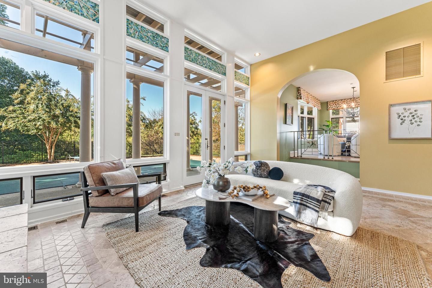 Chandelier, Interior, Living room, Recessed Lighting