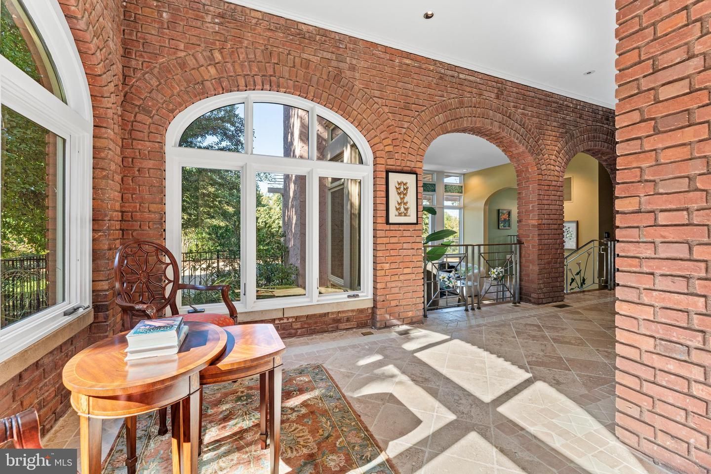 Interior, Recessed Lighting, Stone Walls