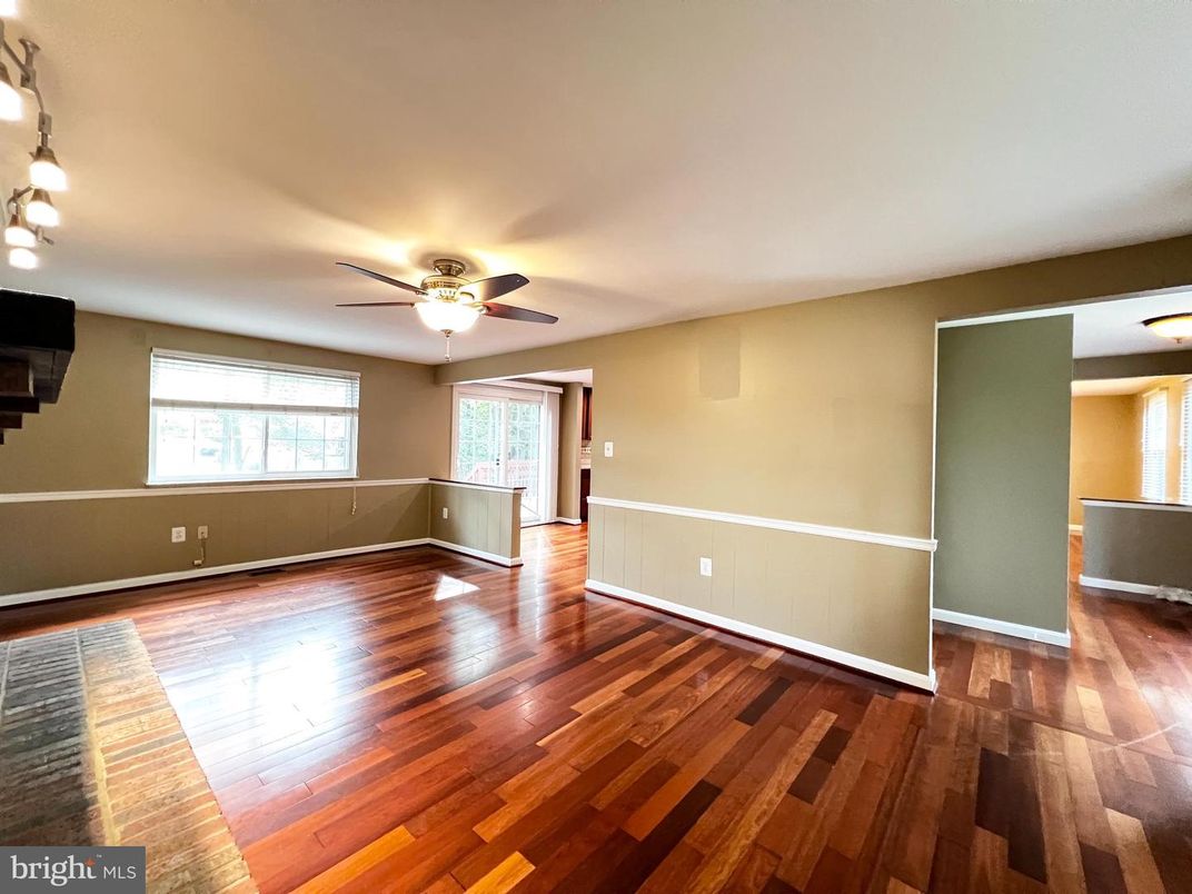 Empty room, Interior, Wood Texture Flooring