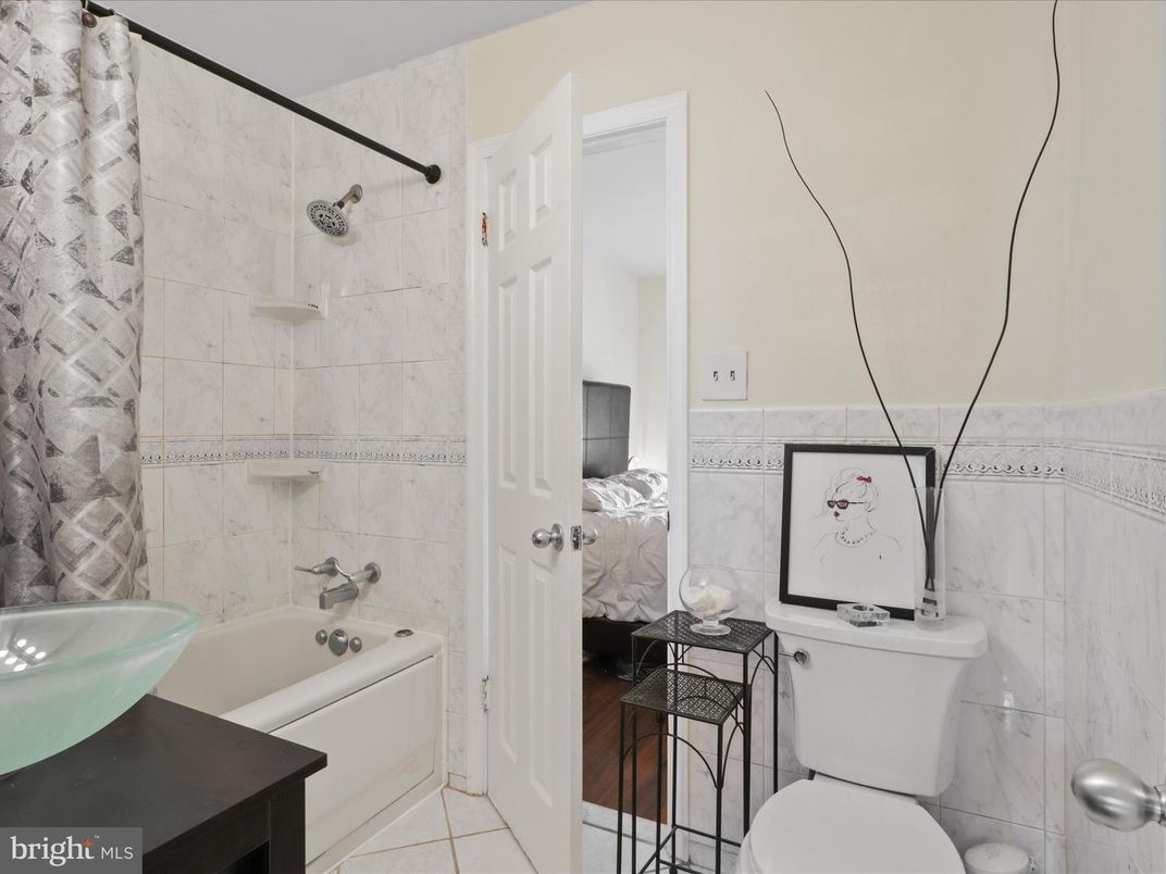 Bathroom, Bedroom, Interior, Marble Walls, Wood Texture Flooring