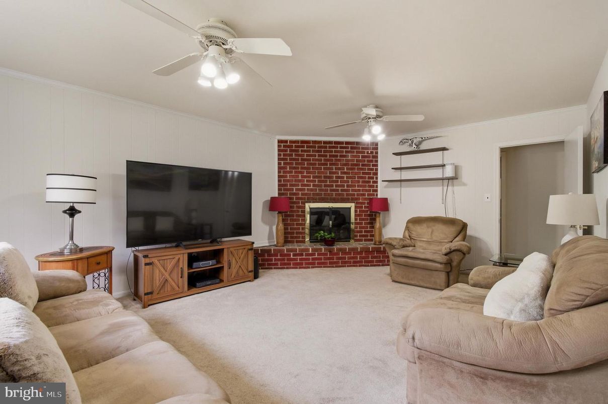 Fireplace, Interior, Living room, Stone Walls