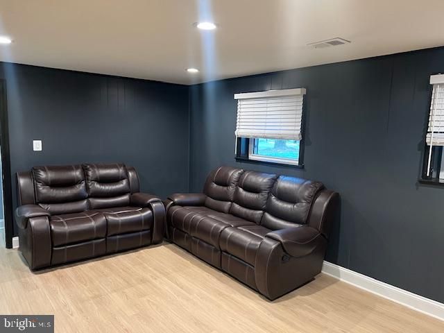 Home Theatre Room, Interior, Recessed Lighting, Theatre Room, Wood Texture Flooring