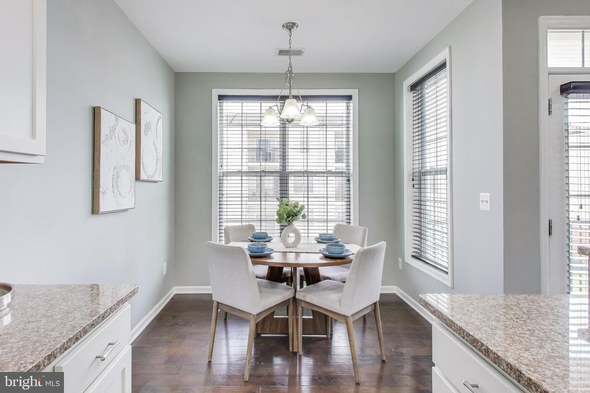 Chandelier, Dining room, Interior, Pendant Lights, Wood Texture Flooring