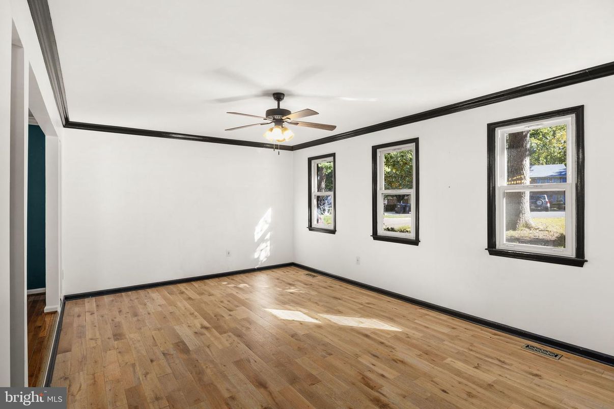 Empty room, Interior, Wood Texture Flooring