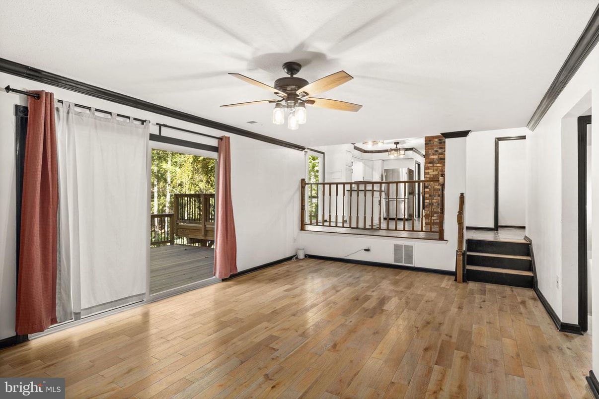 Empty room, Interior, Wood Texture Flooring