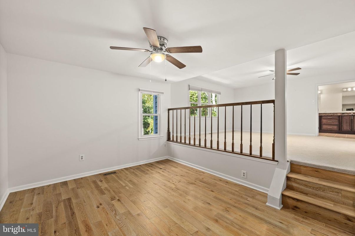 Empty room, Interior, Wood Texture Flooring