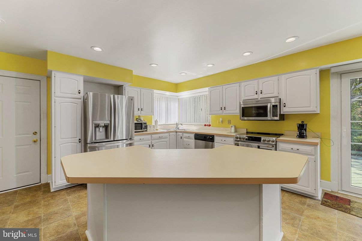 Interior, Kitchen, Recessed Lighting, Stainless Steel Appliances