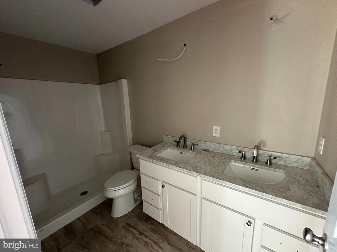 Bathroom, Dual Sink Vanities, Interior, Marble