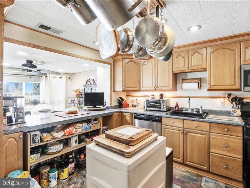 Interior, Kitchen, Recessed Lighting, Stainless Steel Appliances