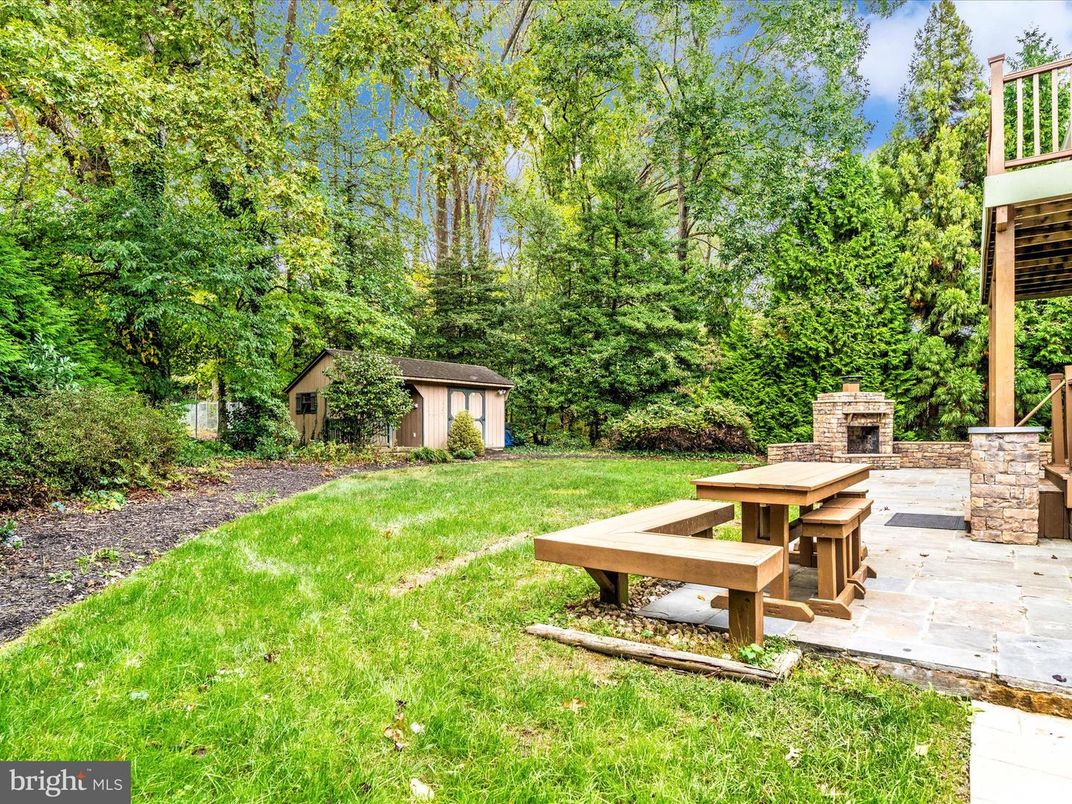 Backyard, Exterior, Fireplace