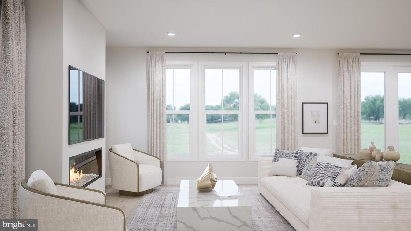 Fireplace, Interior, Living room, Recessed Lighting