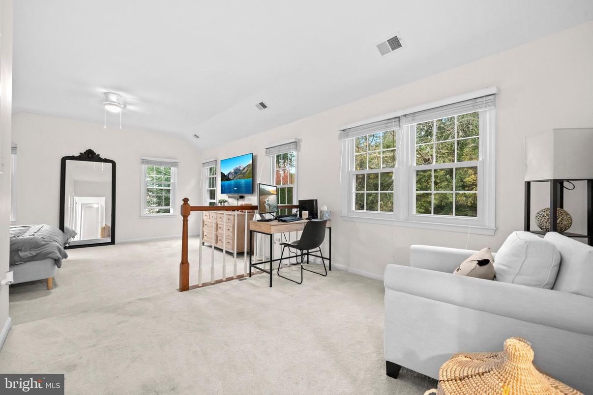 Home Office, Interior, Living room