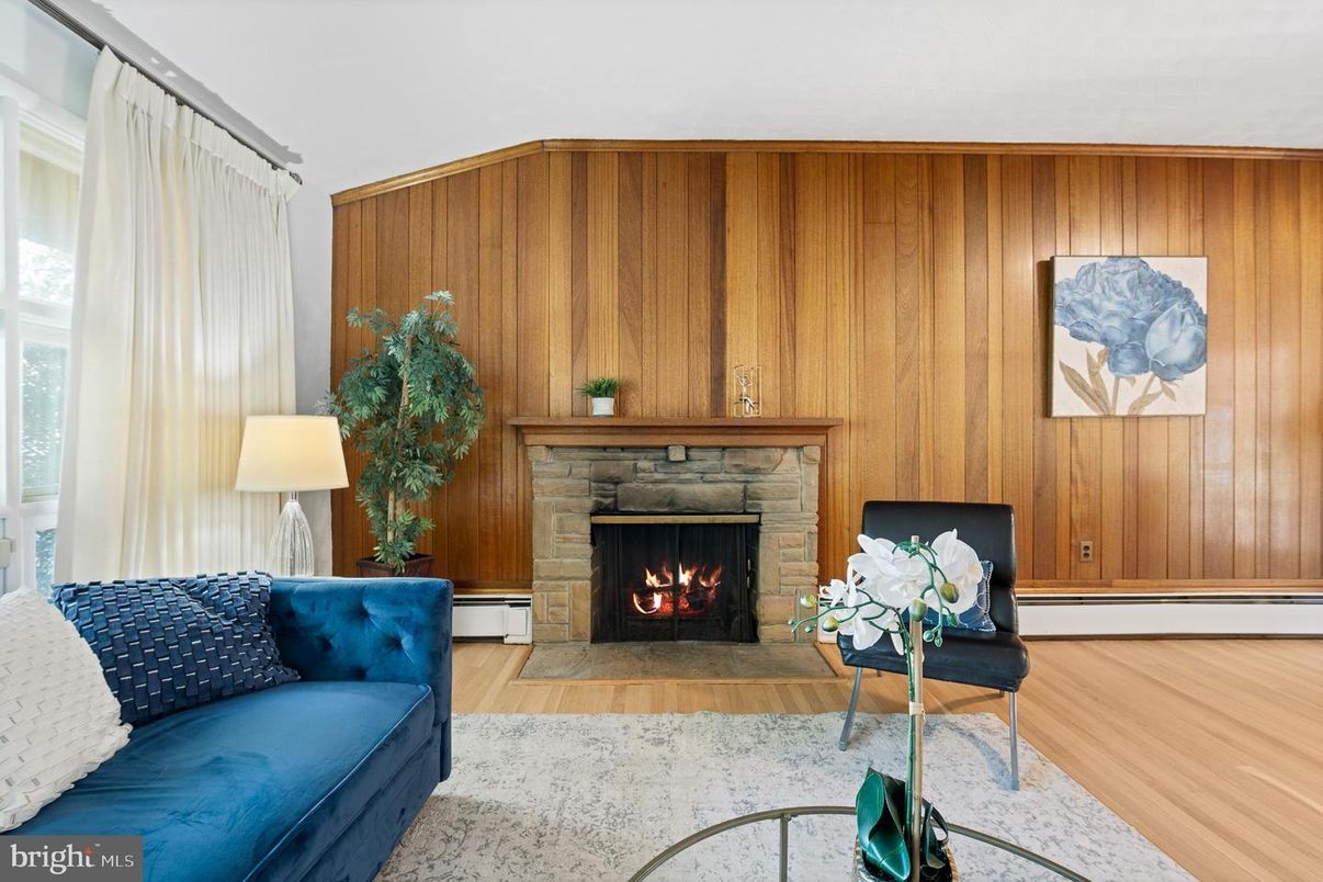 Fireplace, Interior, Wood Texture Flooring, Wooden Walls