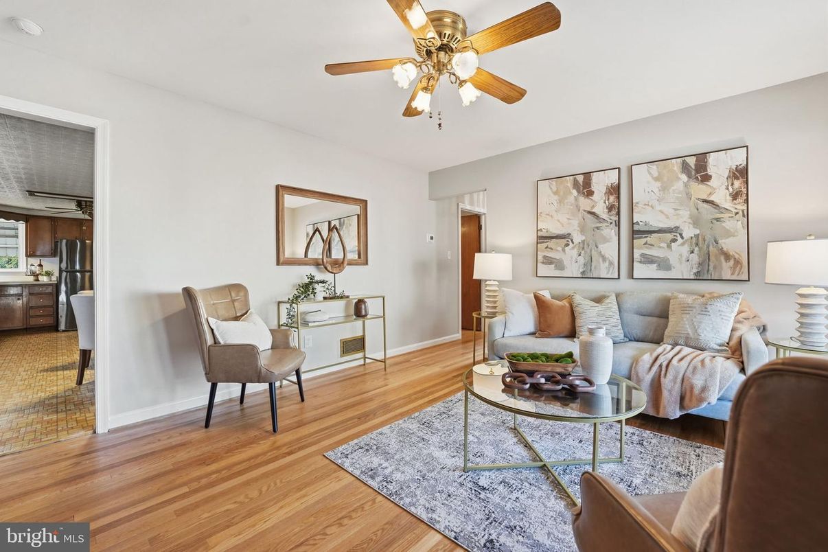 Interior, Kitchen, Living room, Wood Texture Flooring