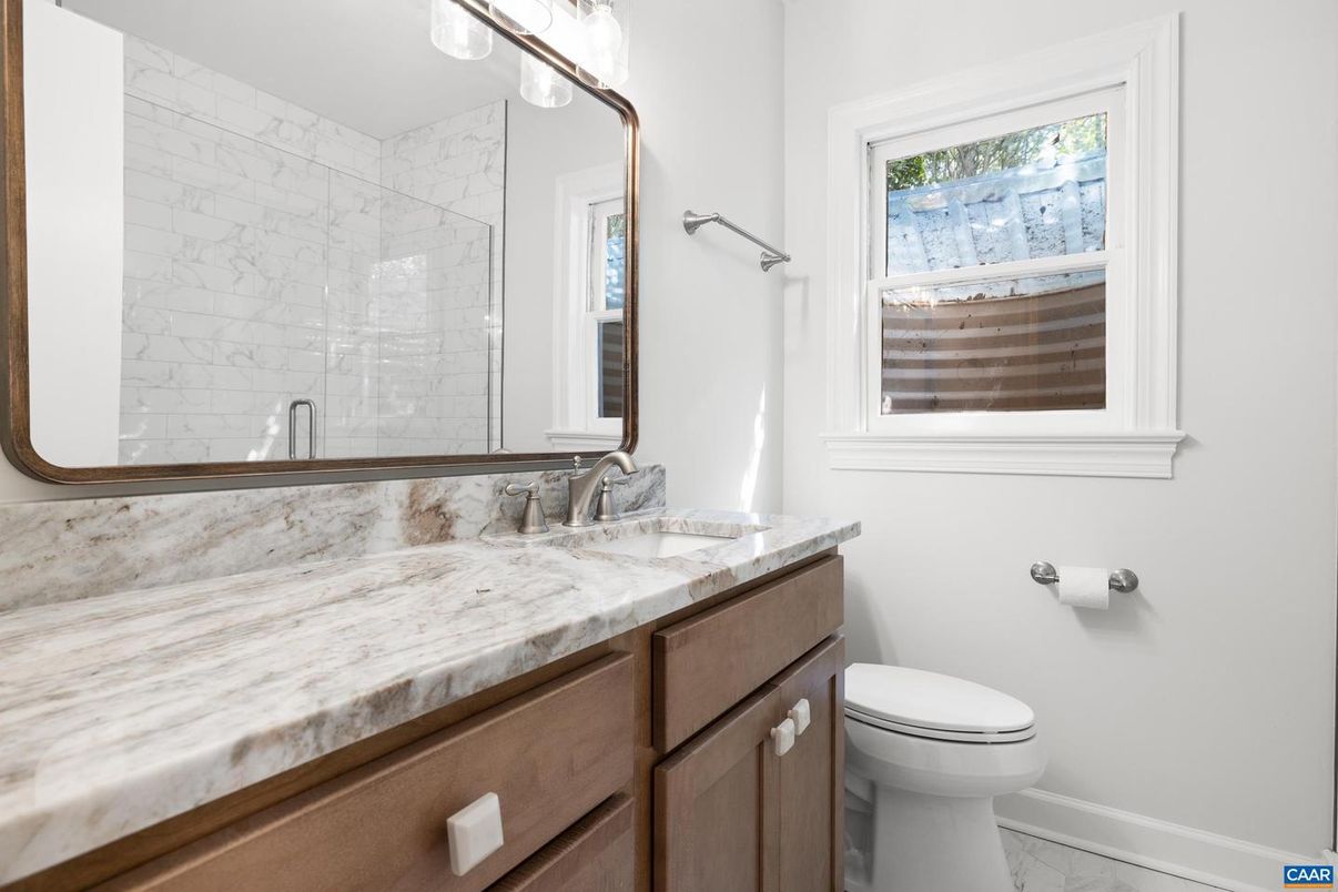 Bathroom, Glass Shower, Interior, Marble, Marble Walls