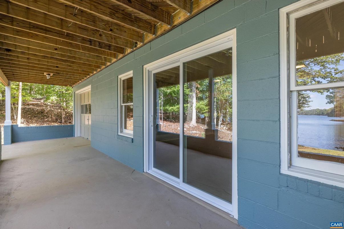 Exterior, Water, Wooden Beams