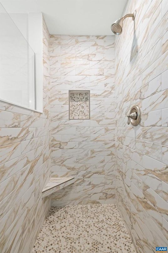 Bathroom, Interior, Marble Walls
