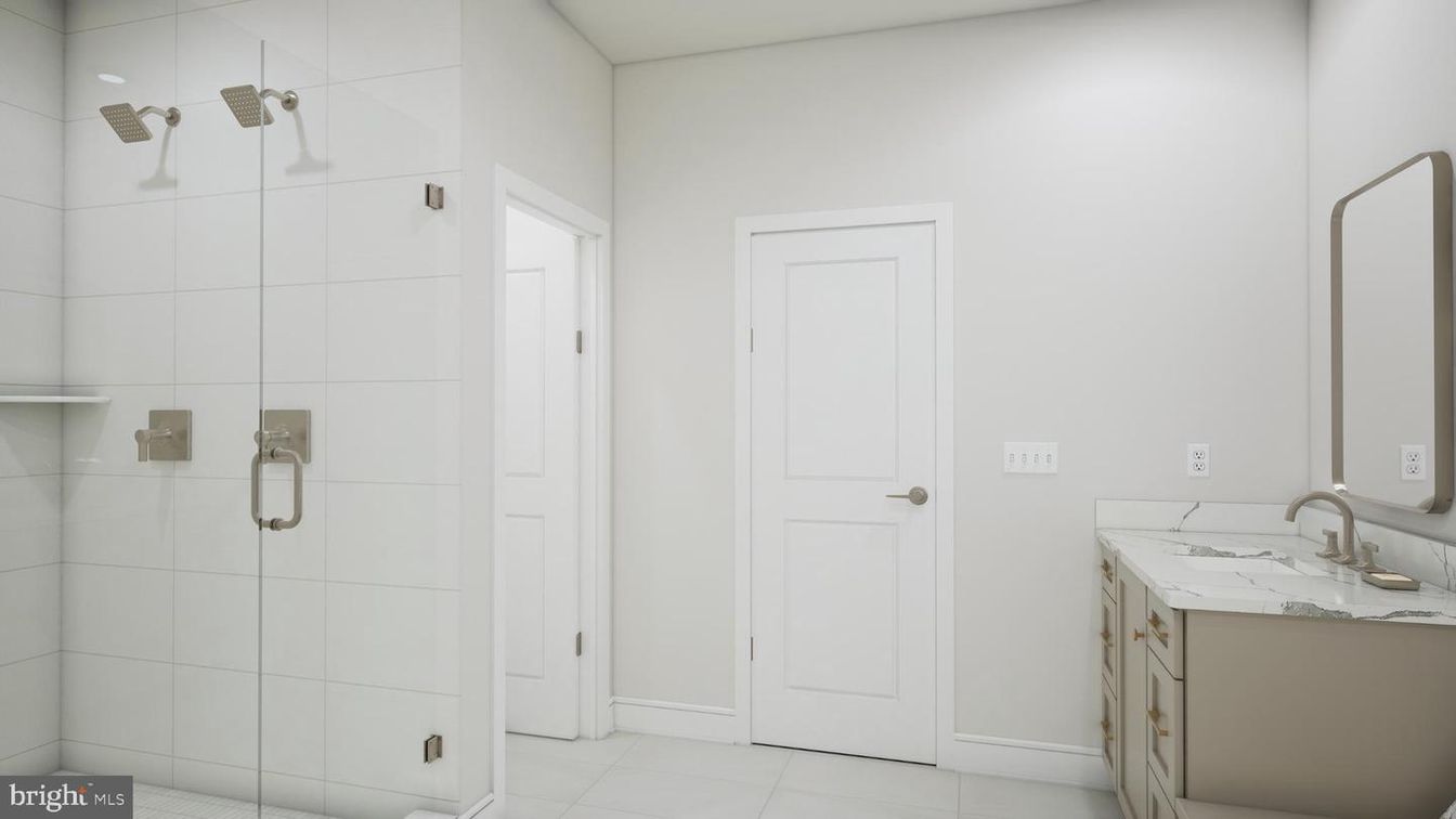 Bathroom, Glass Shower, Interior