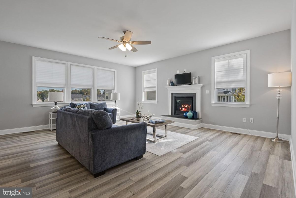 Fireplace, Interior, Living room, Wood Texture Flooring