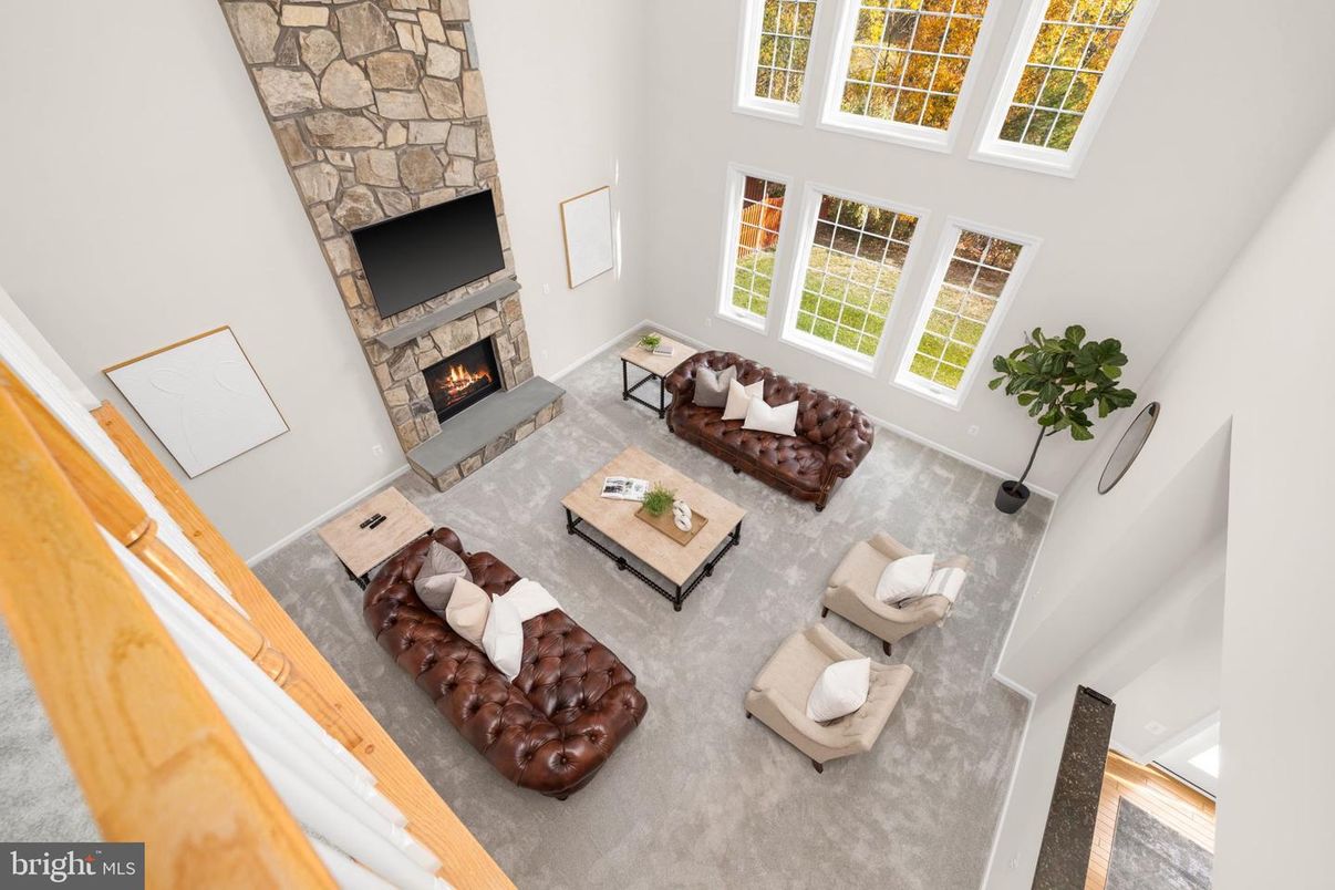 Fireplace, Interior, Living room, Stone Walls