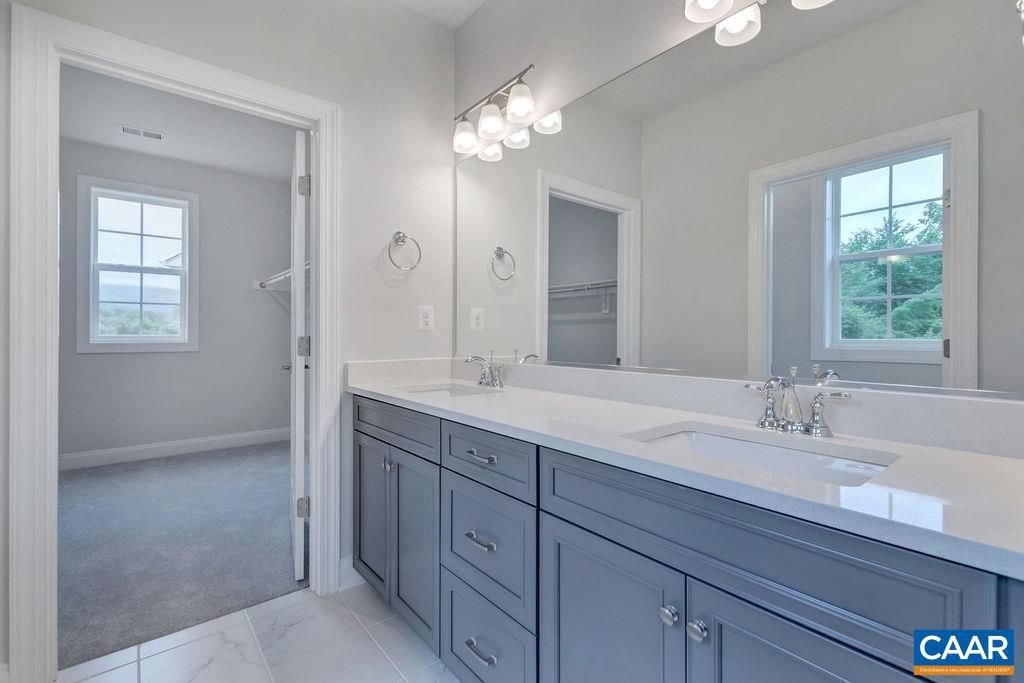 Bathroom, Dual Sink Vanities, Interior, Marble