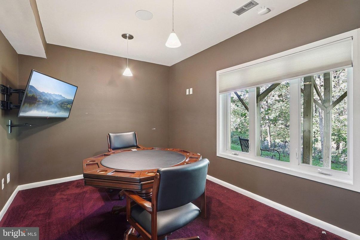 Game Room, Interior, Pendant Lights