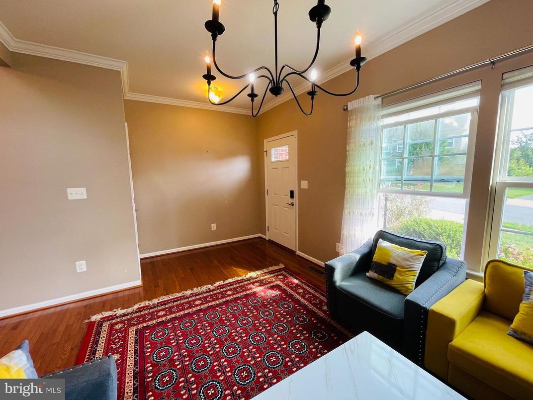 Chandelier, Interior, Wood Texture Flooring