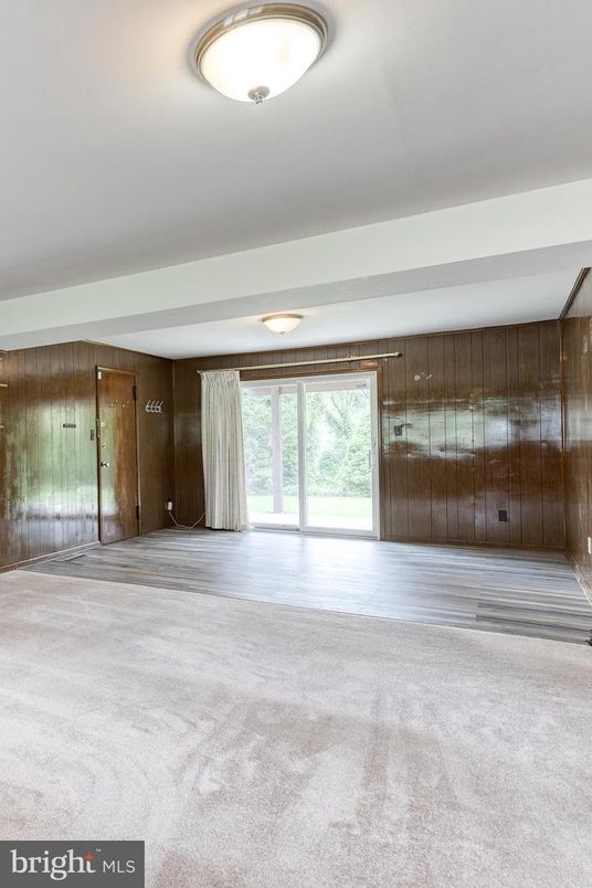 Empty room, Interior, Wooden Walls