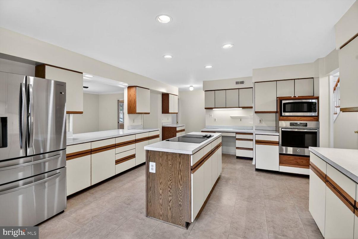 Interior, Kitchen, Recessed Lighting, Stainless Steel Appliances