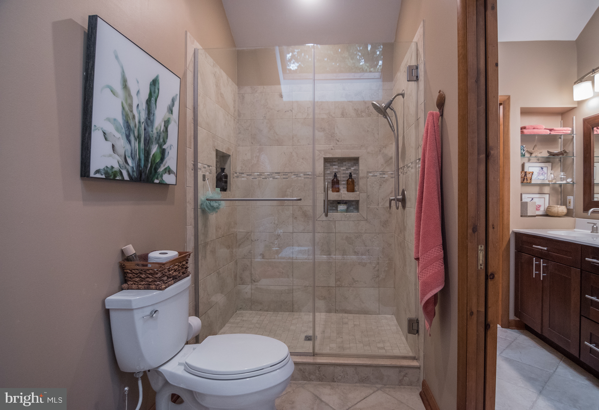 Bathroom, Glass Shower, Interior