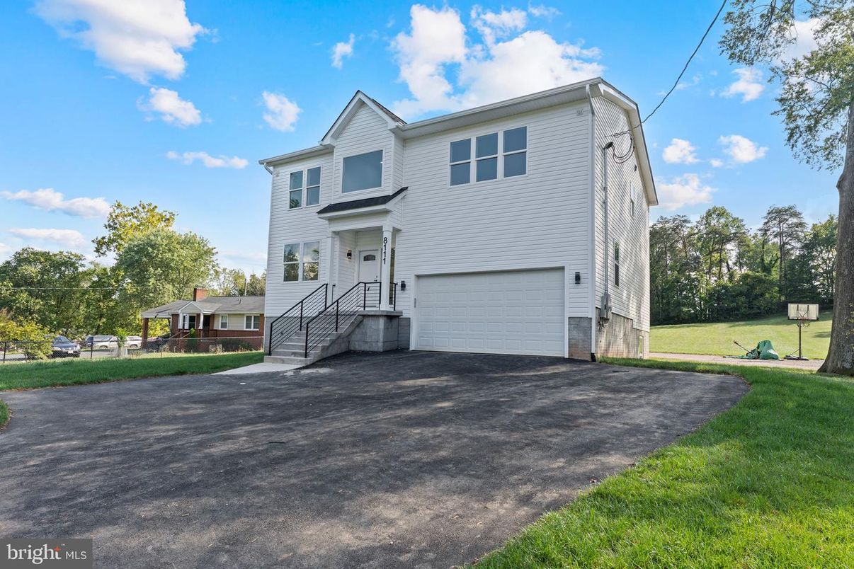 Attached, Backyard, Exterior, Facade, Raised Ranch