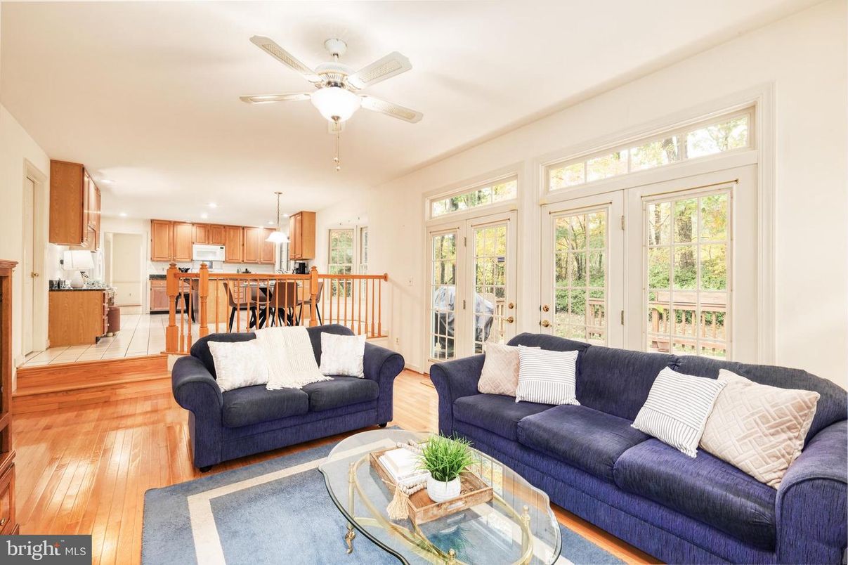 Interior, Kitchen, Living room, Wood Texture Flooring