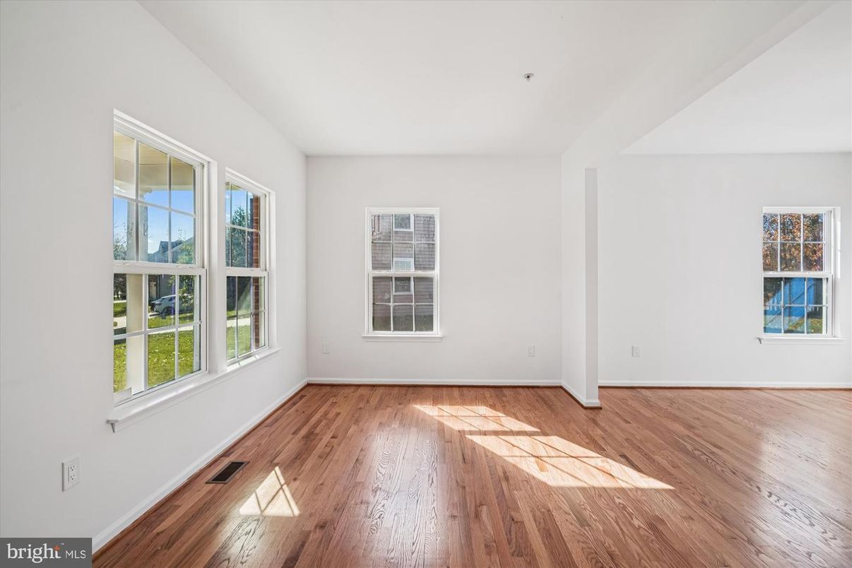 Empty room, Interior, Wood Texture Flooring