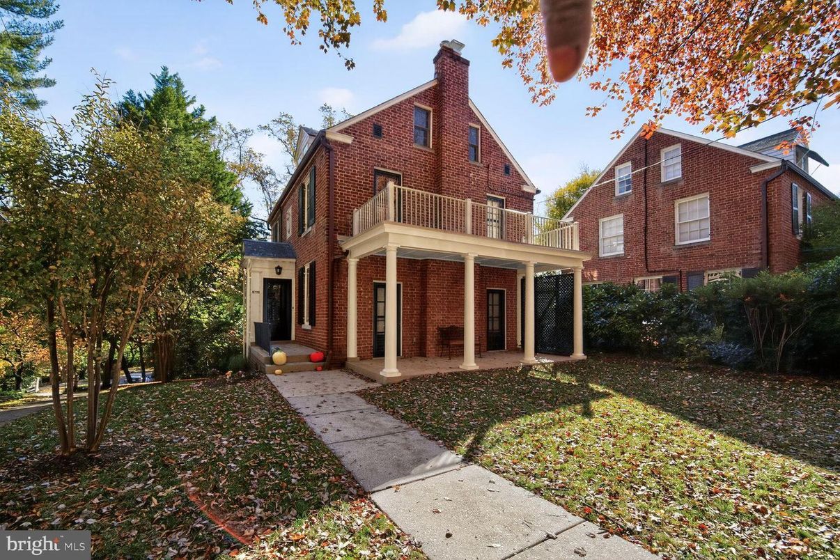 Exterior, Facade, Brick Facade, Tudor Revival