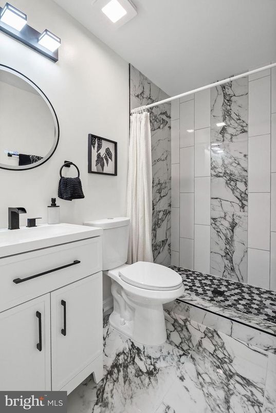 Bathroom, Interior, Marble, Marble Walls
